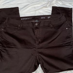 Women’s denim skinny jeans plus size